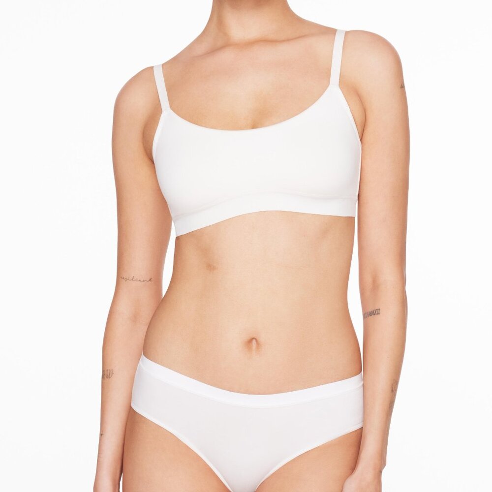 ThirdLove Organic Cloud Cotton Scoop Bralette Size MDsea-salt / MD - Picture 2 of 5
